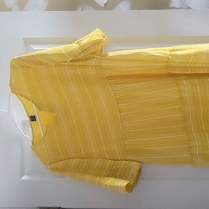Shein yellow dress